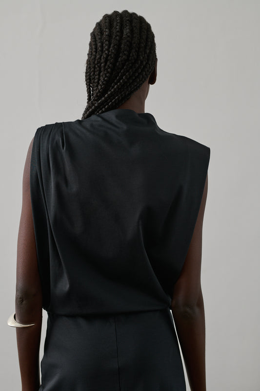 Robe Gemma - Noir - Coton - Femme