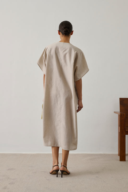 Robe Ilsa - Mastic - Femme