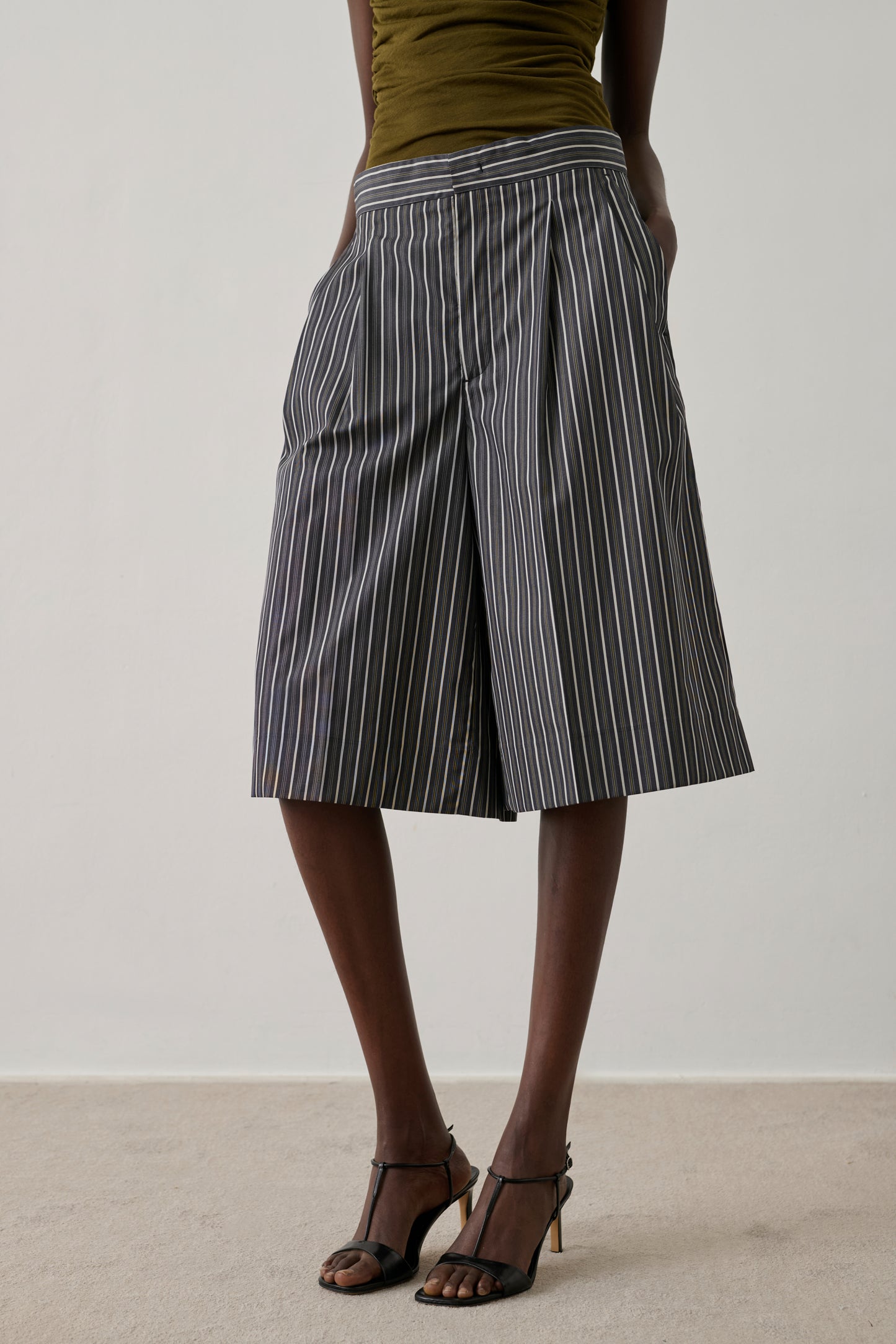 Sandales Cecilie - Noir - Cuir - Femme