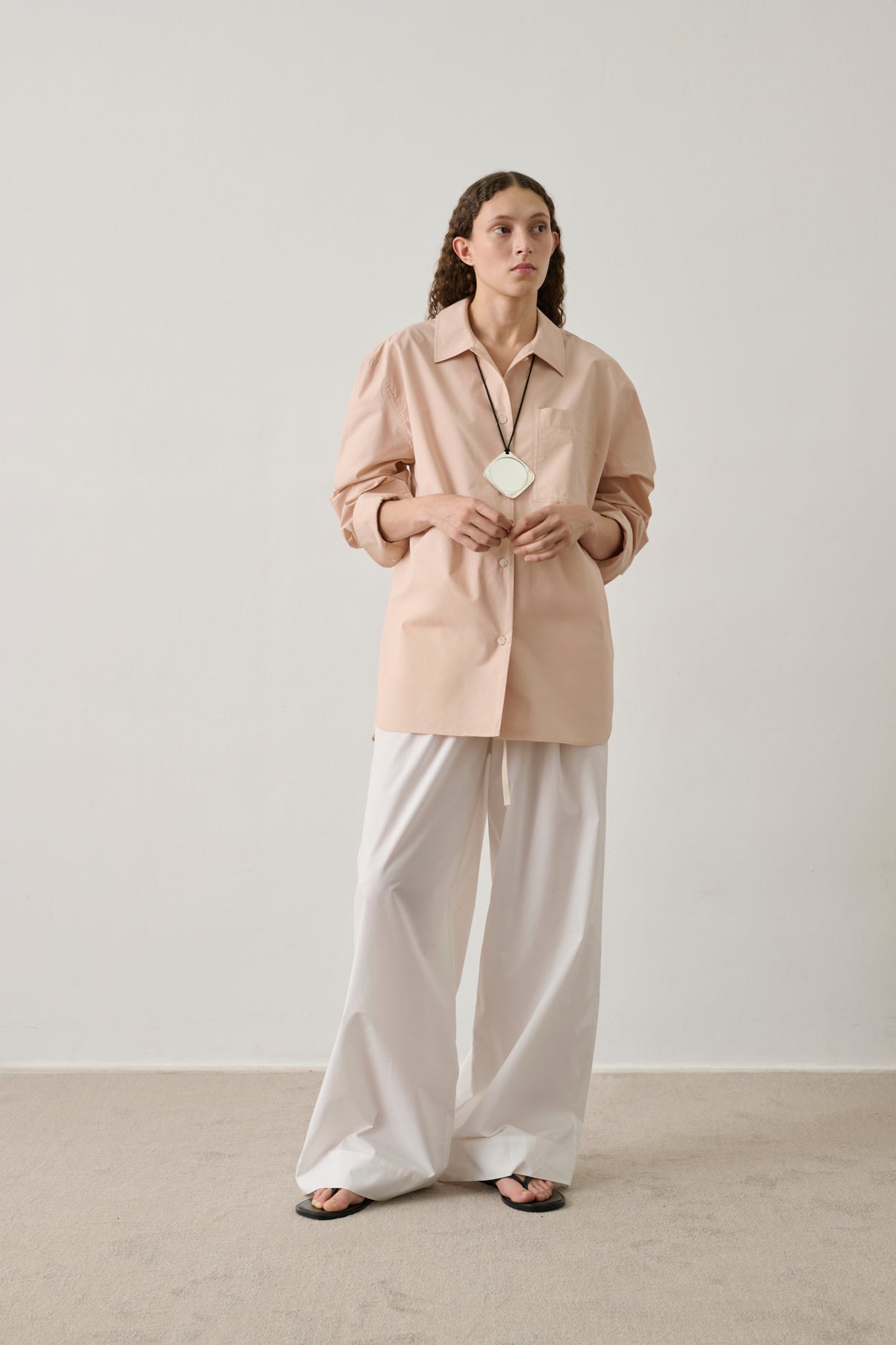 Chemise Itaque - Rose Blush - Coton - Femme vue 5