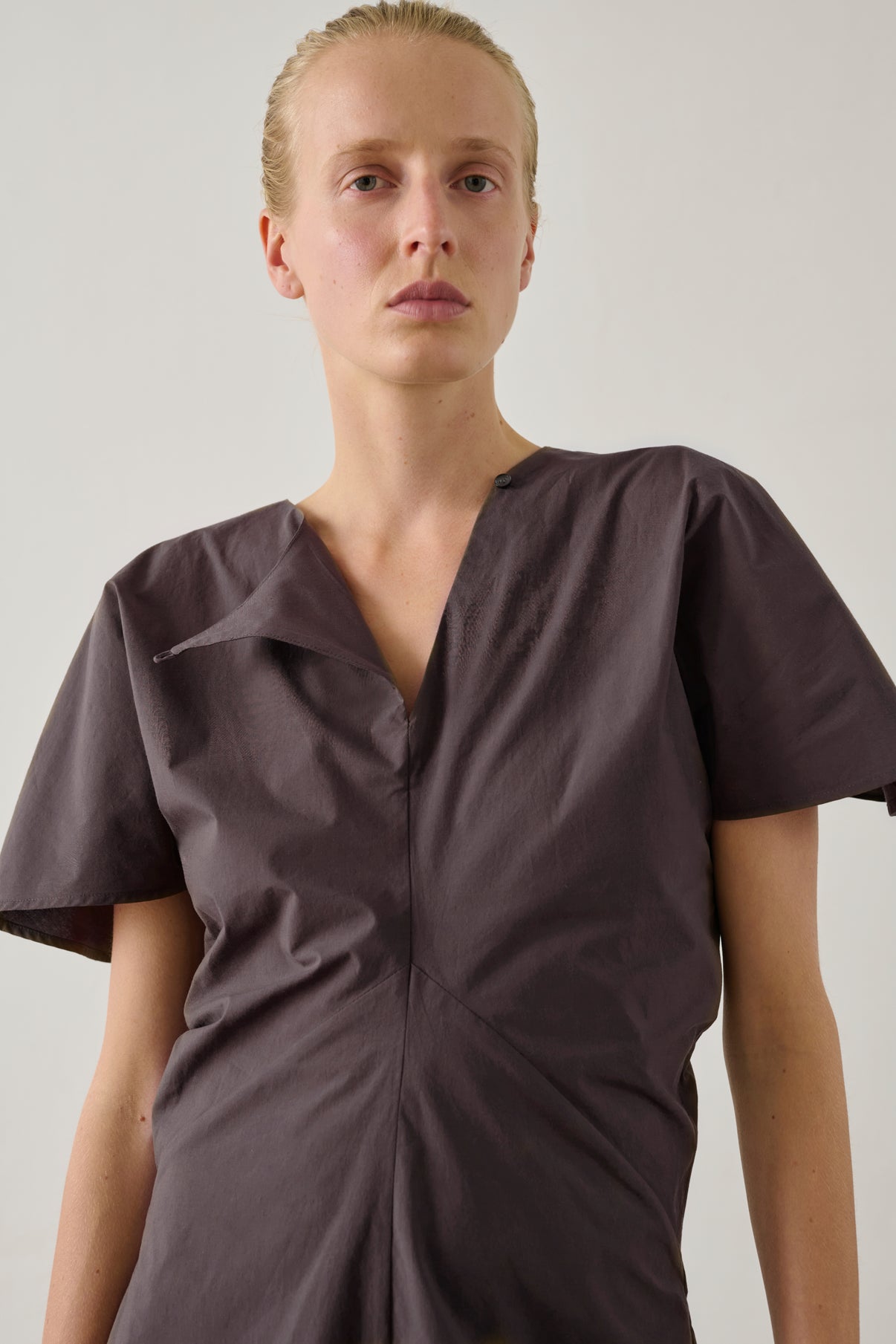 Robe Iva - Charbon - Coton - Femme vue 3