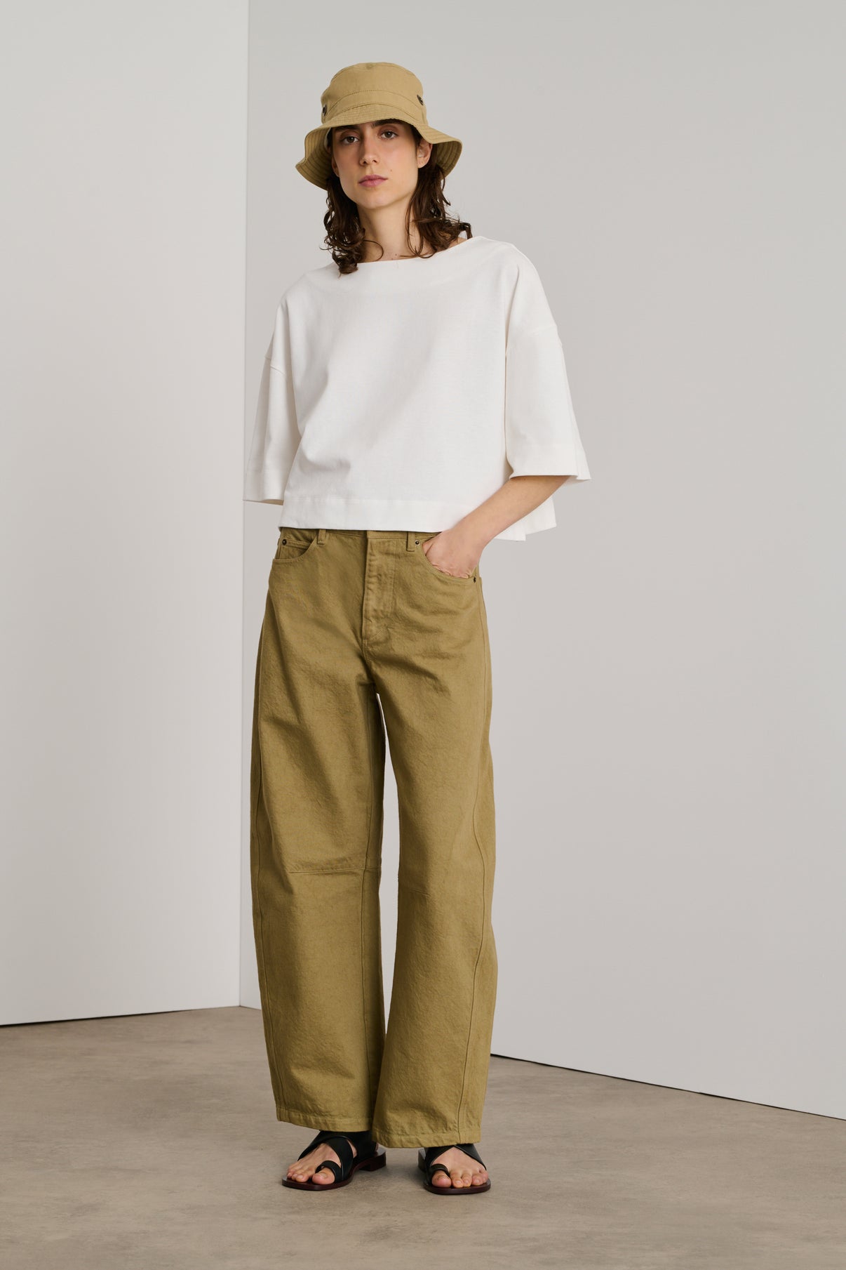 Jean Eliott - Beige - Coton - Femme vue 3