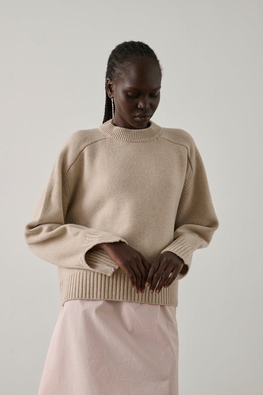 Pull Will - Ecru - Laine - Femme