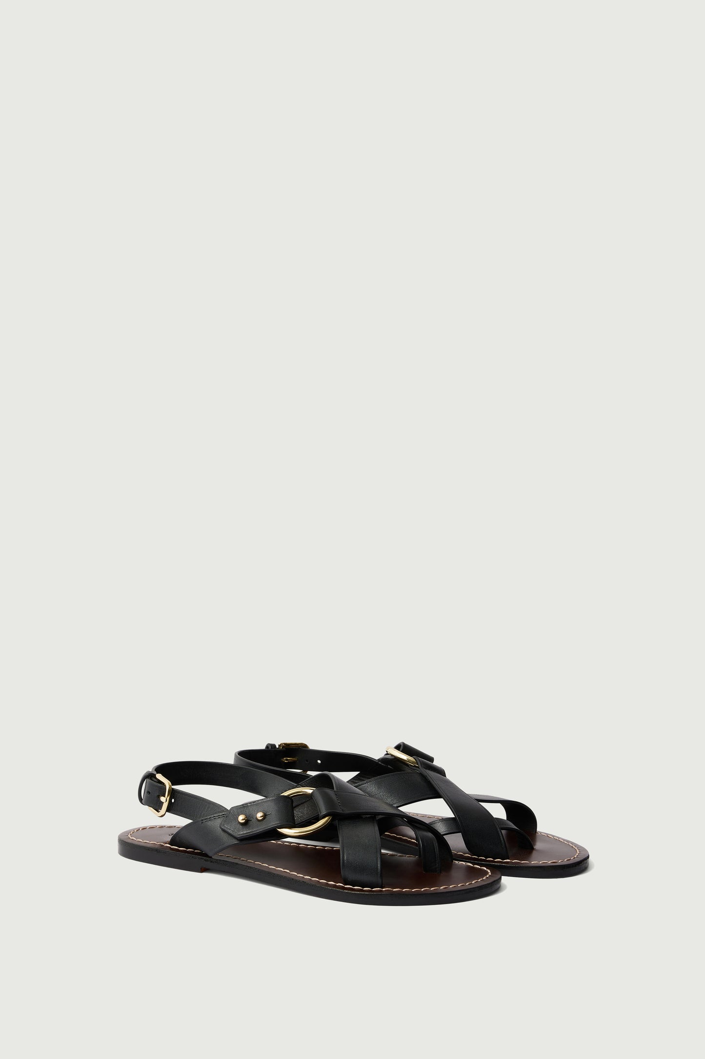 FLORENCE BLACK SANDALS